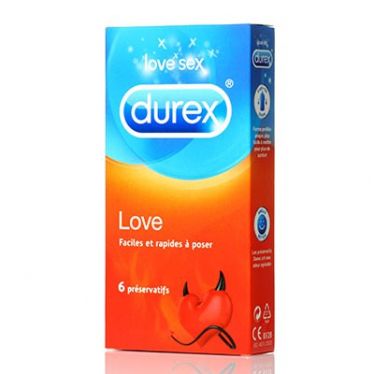 Preservativo Durex Love x6