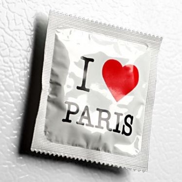 Preservativo Magnético French Card "I Love Paris"