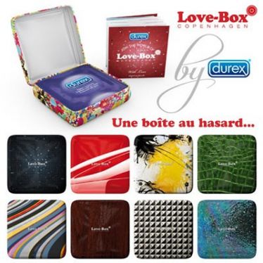 Préservativo Durex Love-Box Pleasure 1x3