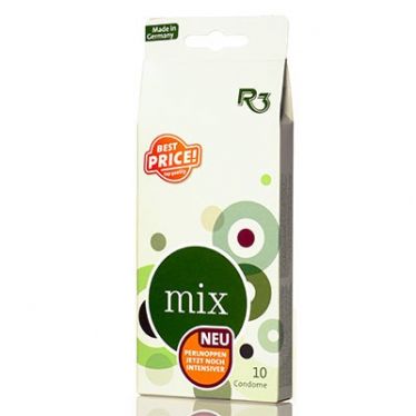 Preservativo R3 Mix x10